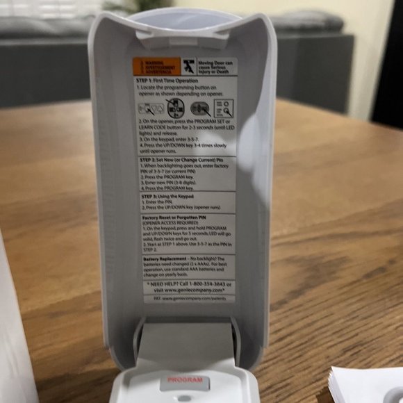 Genie GK-BX Wireless Keypad 37224R - Picture 3 of 10